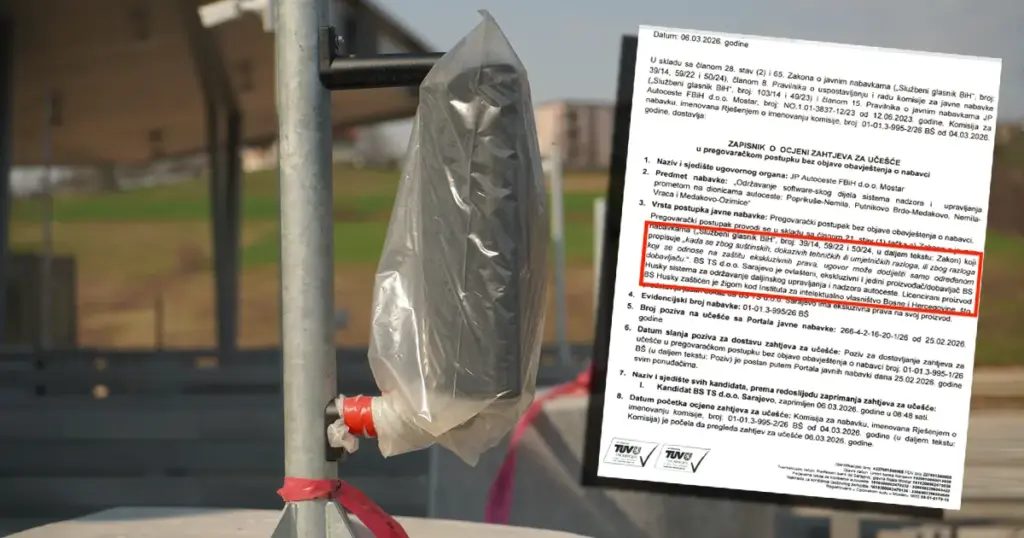 Autoceste FBiH platile softver od milion KM i za dionicu koja ne postoji