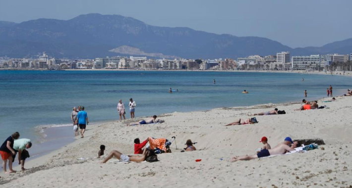 Ovako trenutno izgledaju plaže na Mallorci (FOTO: Bild)