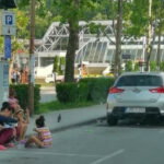 Fotka iz auta - akcija prosjačenje 2021