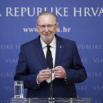 07.04.2022., Zagreb - Nacionalni stozer civilne zastite na konferenciji za novinare izvjestio je o ublazavanju nekih epidemioloskih mjera uvedenih radi suzbijanja epidemije covid -19. Photo: Slavko Midzor/PIXSELL