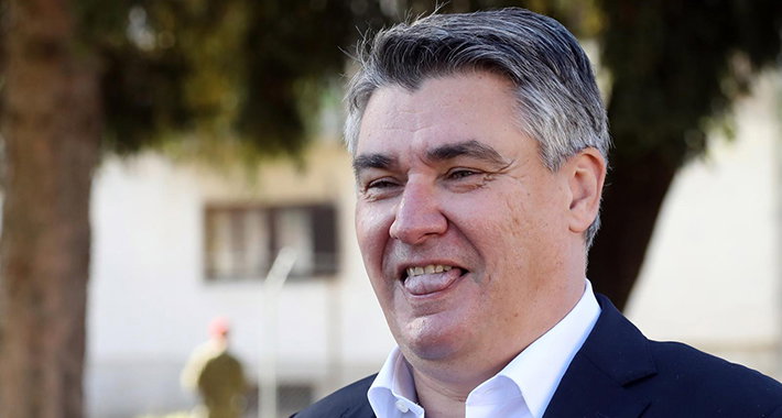 Gospić: Milanović na obilježavanju obljetnice 9. gardijske brigade "Vukovi" dao izjavu za medije