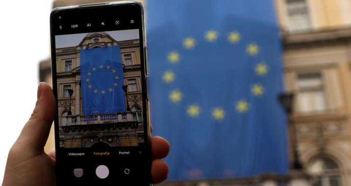 eu evropska unija zastava bih sarajevo fena