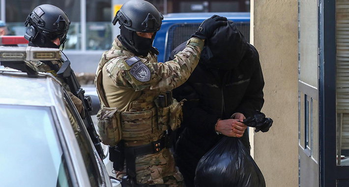 Privođenje Marka Trifkovića Zizana osumnjičenog za ubistvo policajaca