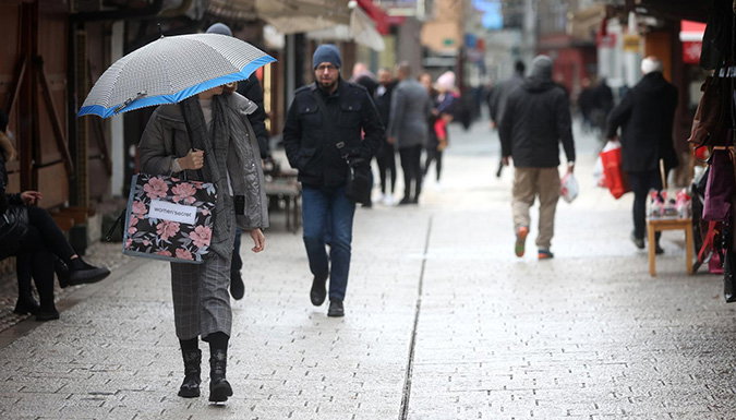 Kišno jutro u Sarajevu