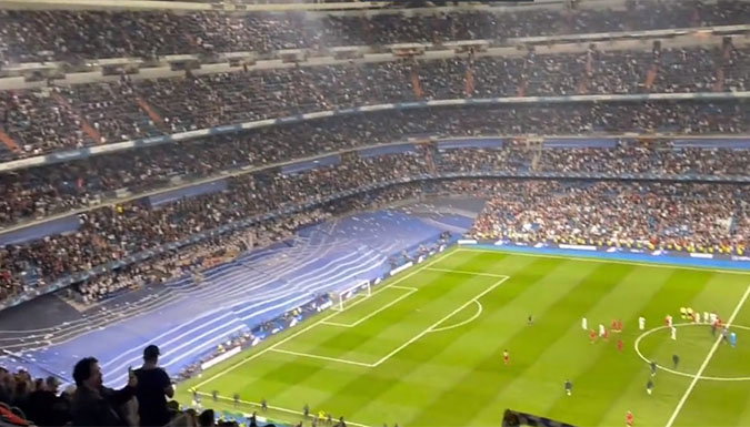 Real Madrid vs Liverpool round of 16 match day 2 Champions League
