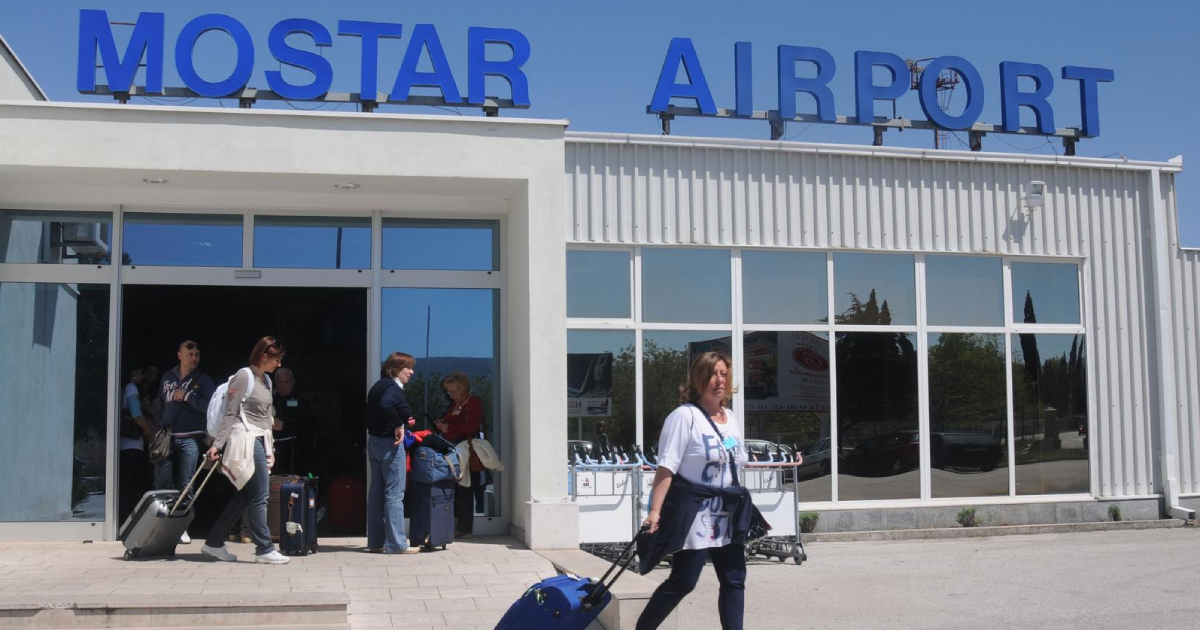 aerodrom mostar prevoz putnika