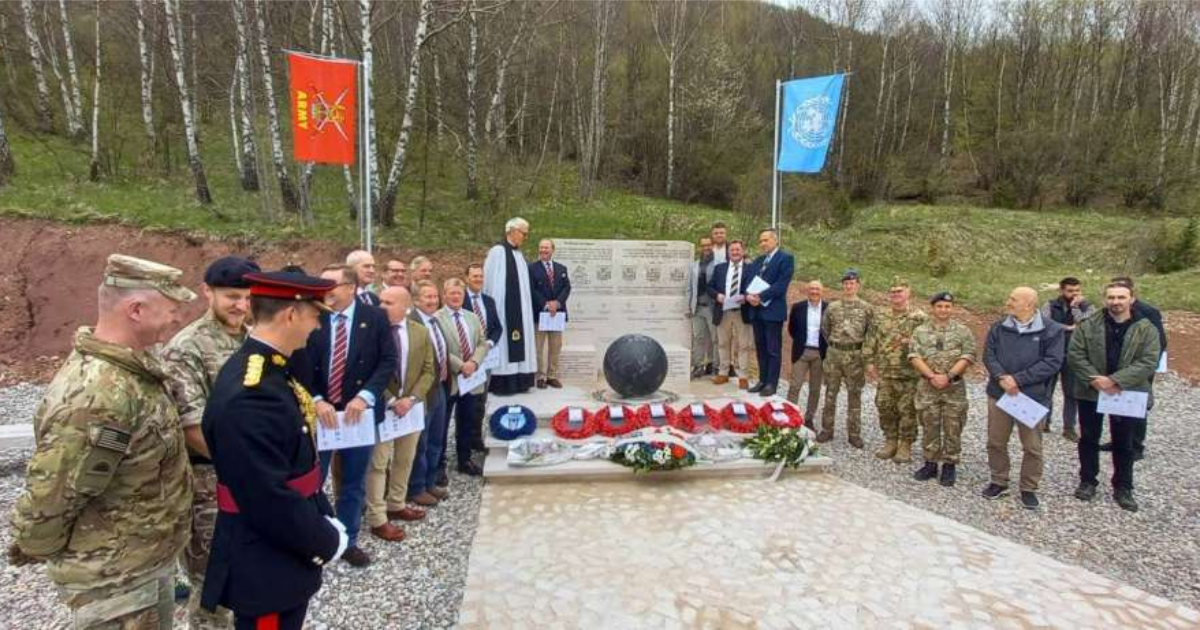 gorazde spomenik britancima