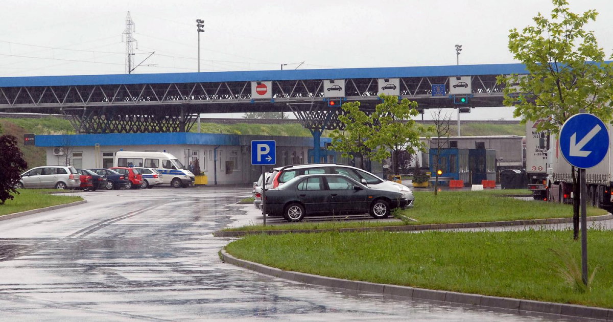 slavonski šamac granični prelaz