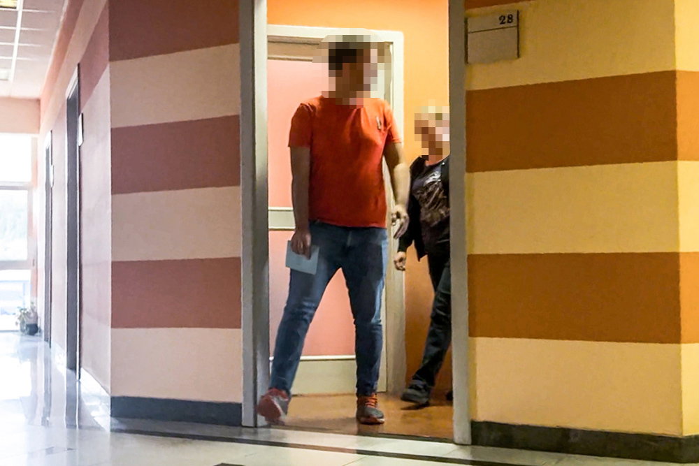 Novinari CIN-a su ispred kancelarije Zlate Avdagić
