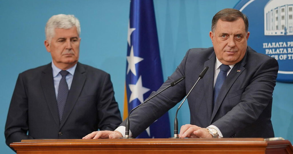 Dragan Čović i Milorad Dodik