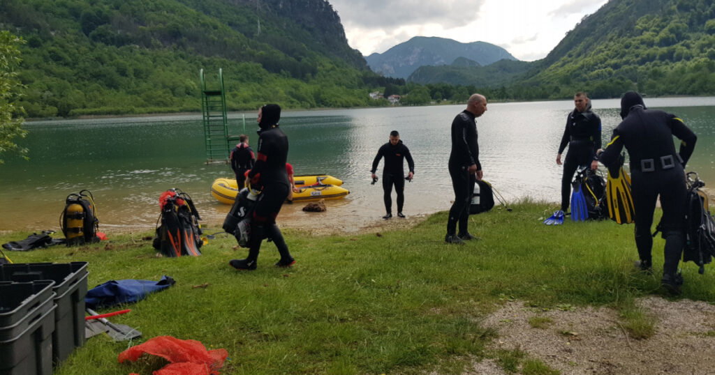 boračko jezero čišćenje