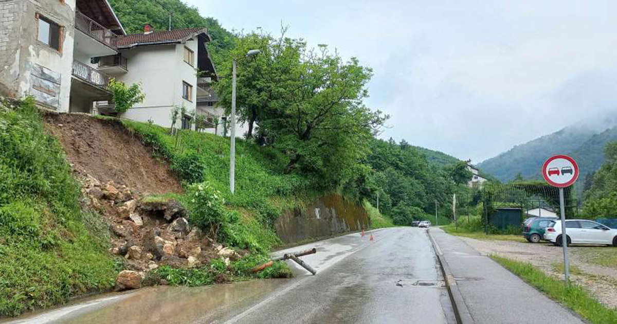 klizište odron
