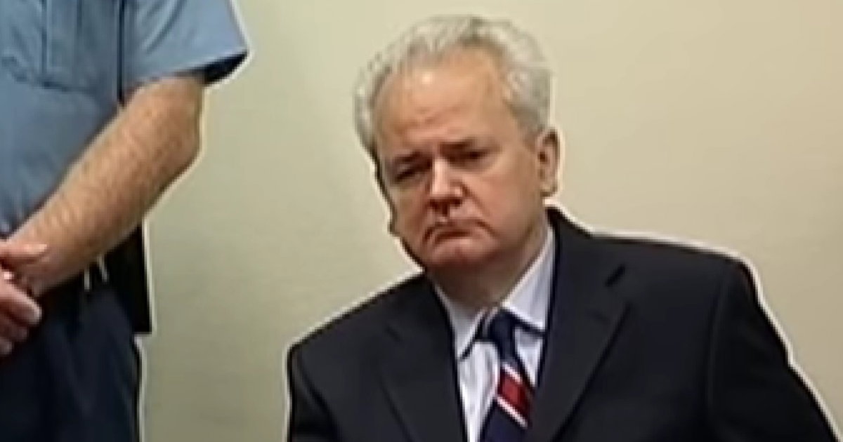 Slobodan Milošević u Hagu
