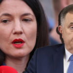 Jelena Trivić i Milorad Dodik