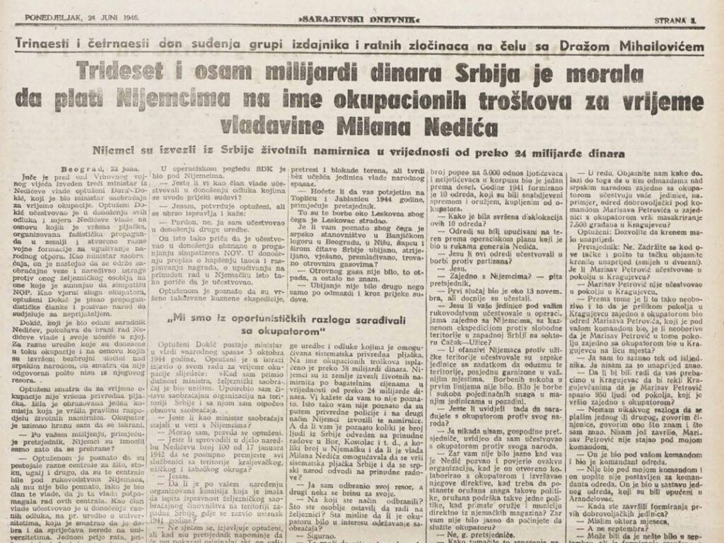 Milan Nedić Infobiro