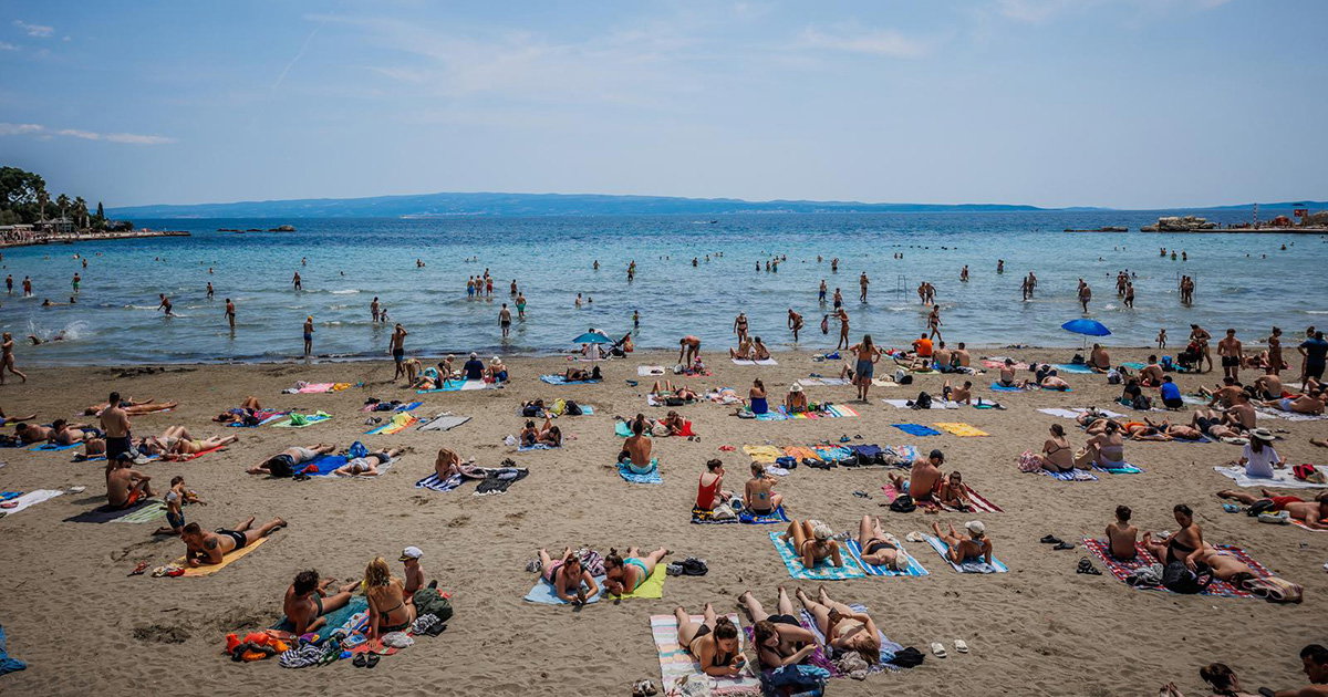 ljeto split bacvice vrucija toplotni talas