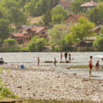 toplo ljeto vrijeme vrbas kupanje