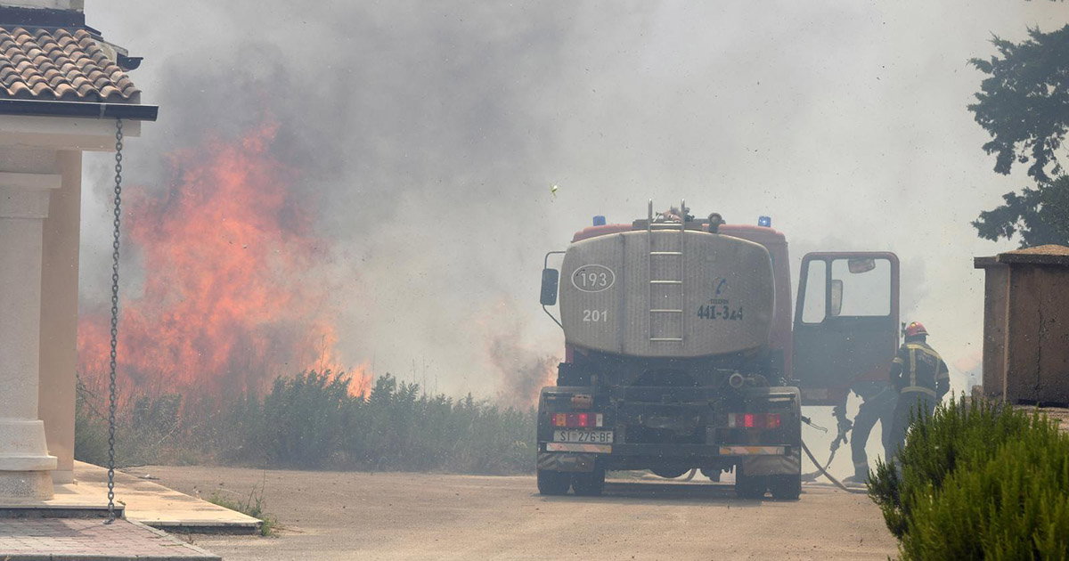 požar hrvatska dalmacija vatra