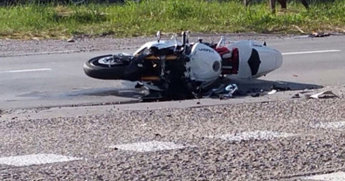 motociklsita motor nesreca
