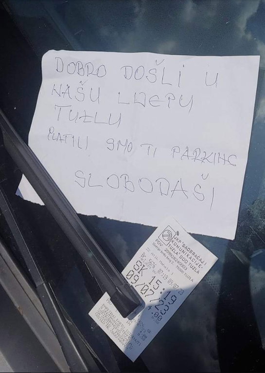 poruka tuzla