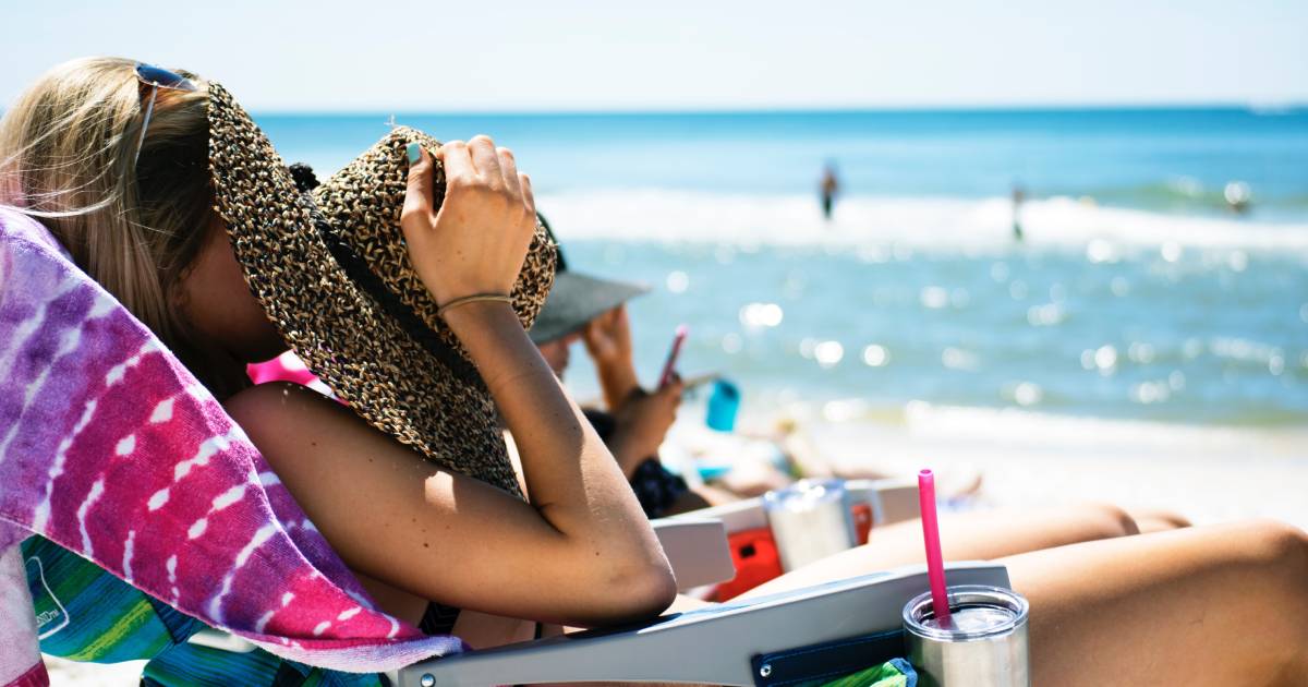 sunčanje plaža