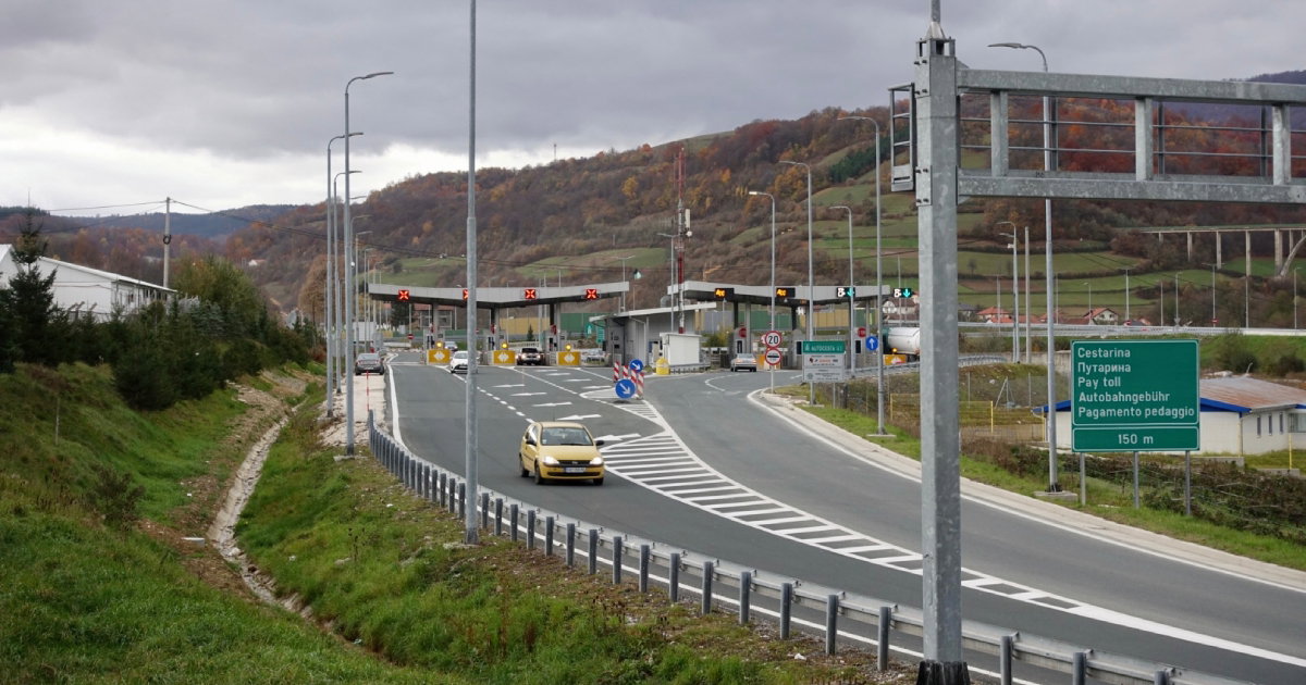 naplatne kućice Dionica kod Tarčina