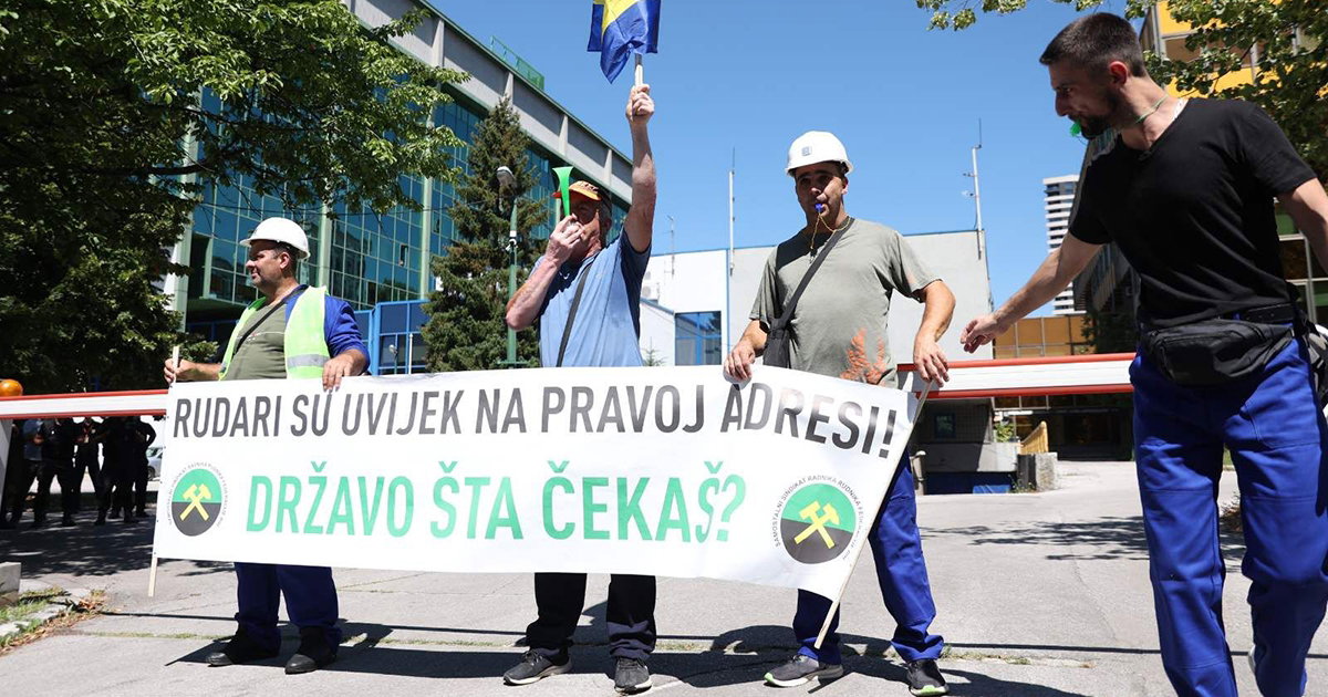 rudari protest