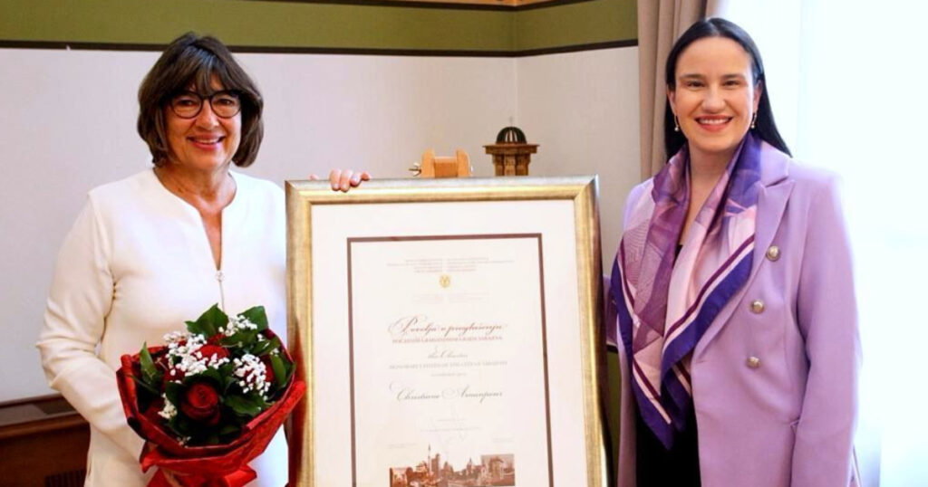 Christiane Amanpour Benjamina Karić
