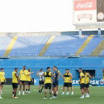 stadion Maksimir, Zagreb, AEK trening