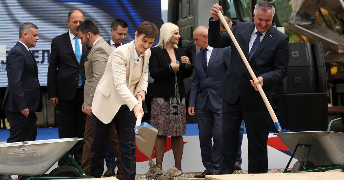 Brnabić i Višković položili kamen temeljac za zajednički projekt hidroelektrane "Buk Bijela"