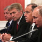 Peskov, Lavrov i Putin