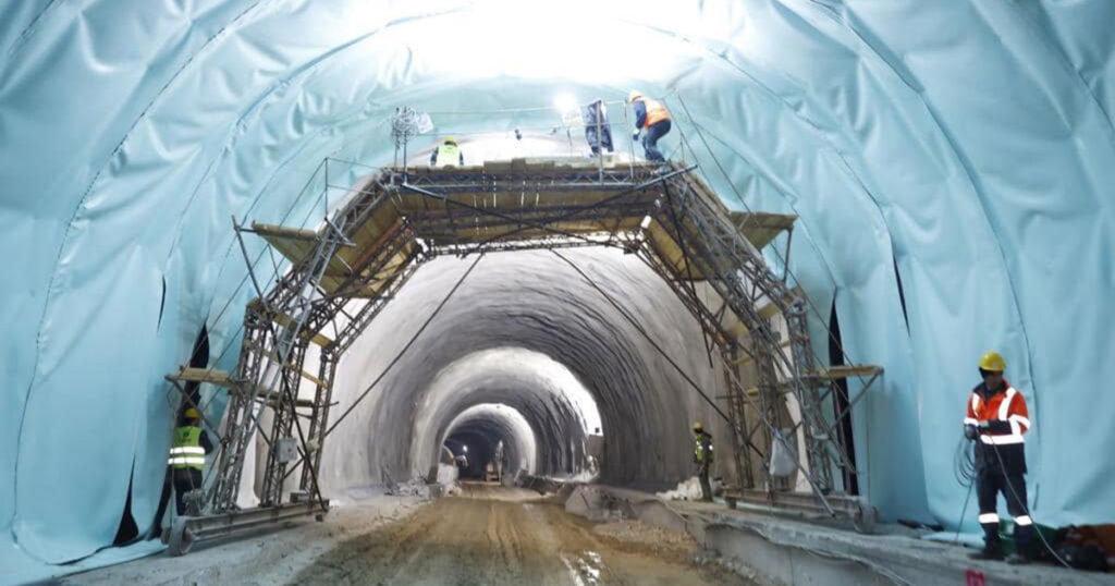 tunel hranjen