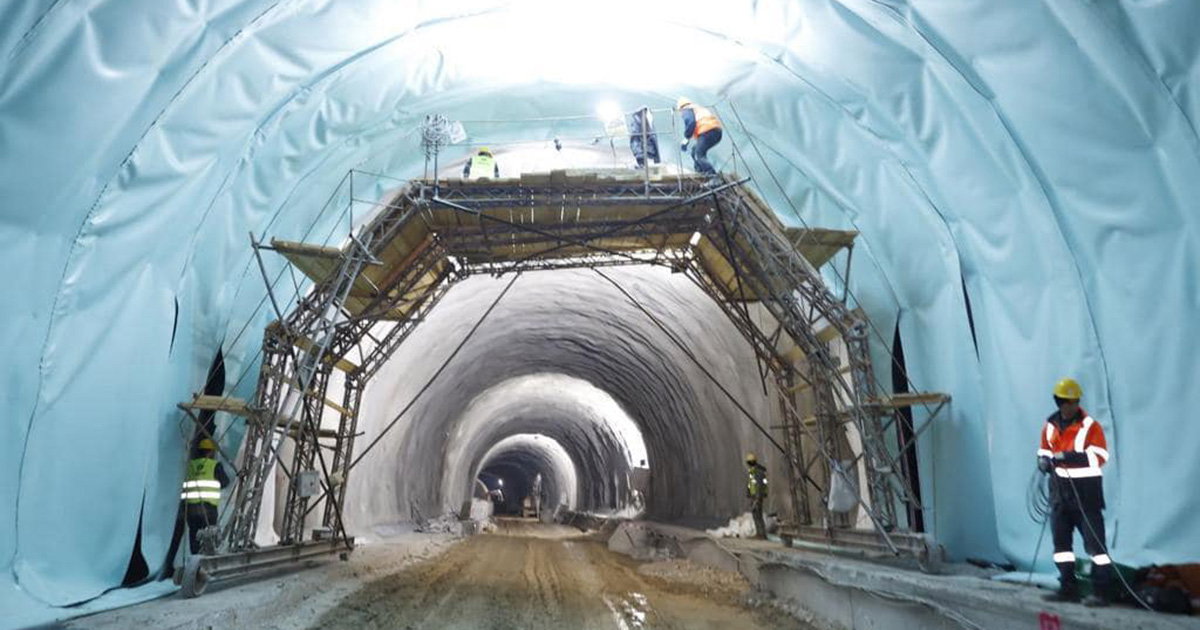 tunel hranjen