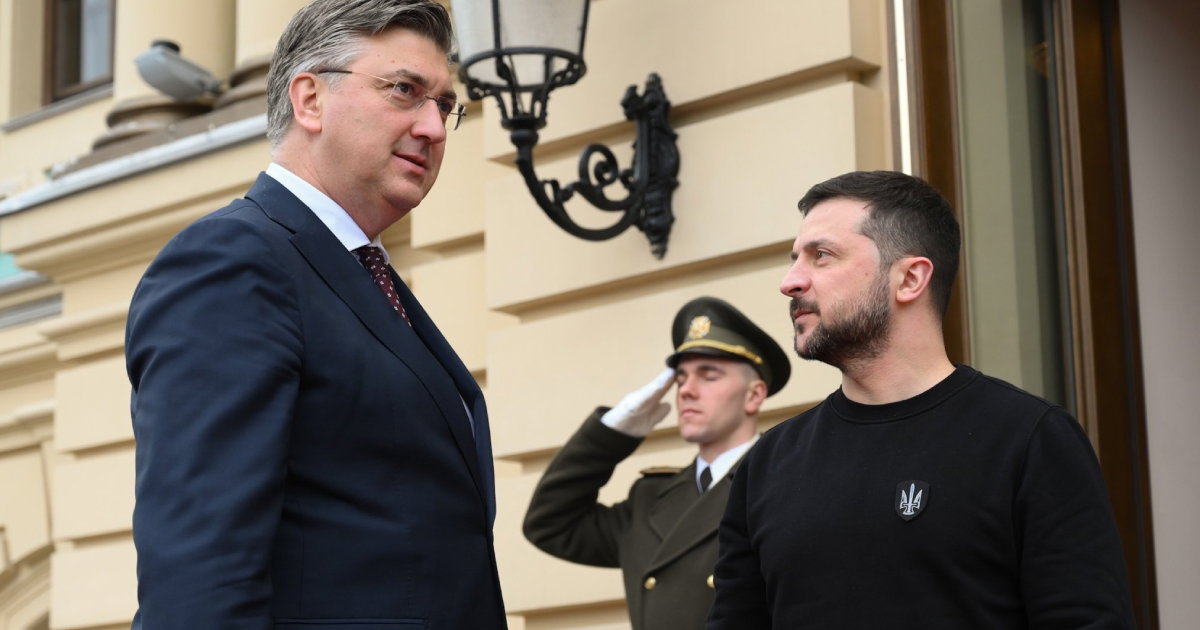 andrej plenkovic volodimir zelenski