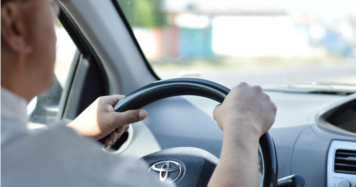 automobil voznja toyota