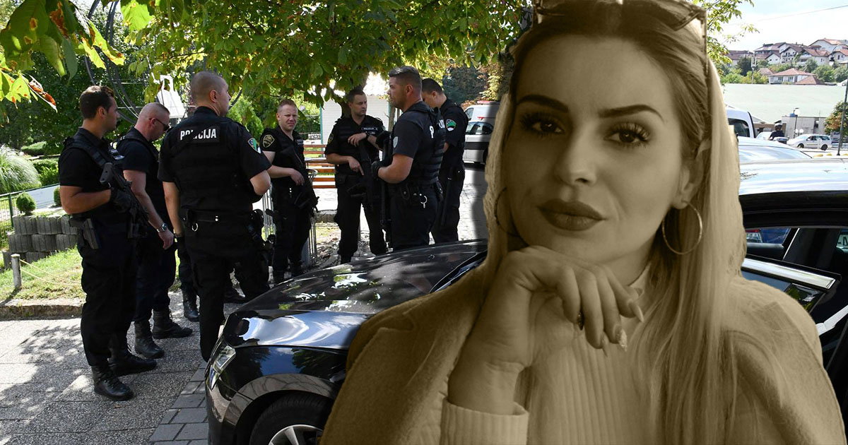 Gradačac: Očevid na policijskom automobilu na koji je pucao Nermin Sulejmanović