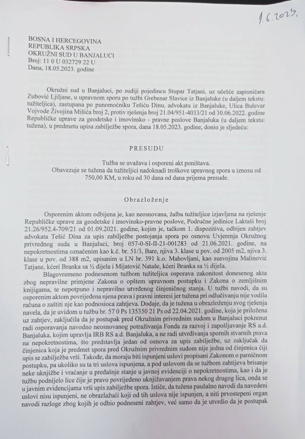 presuda rugip
