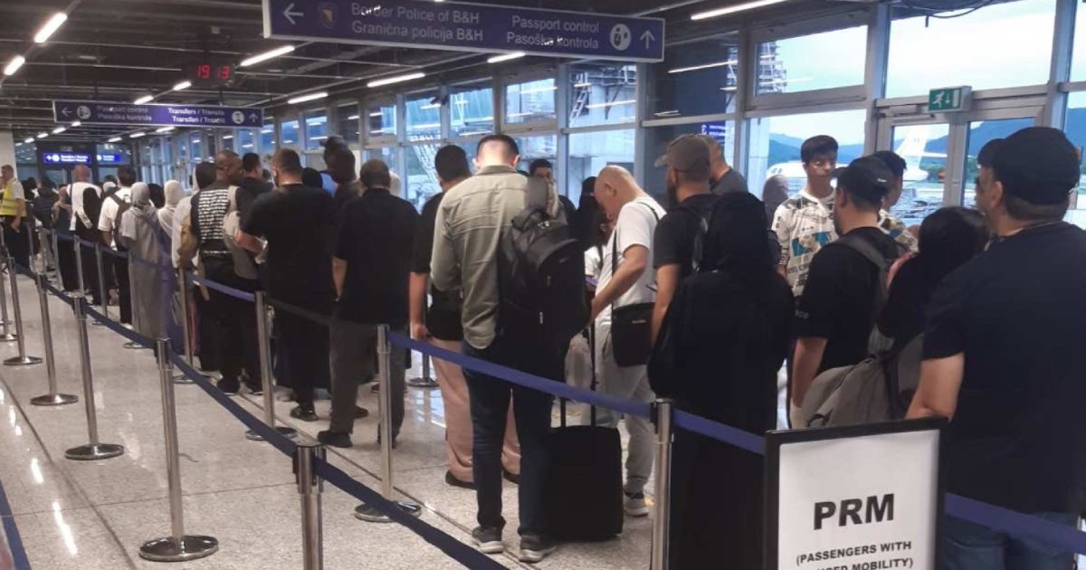 turisti putnici aerodrom