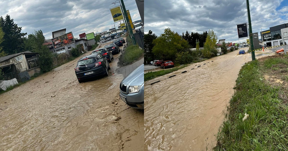 pukla cijev na barama