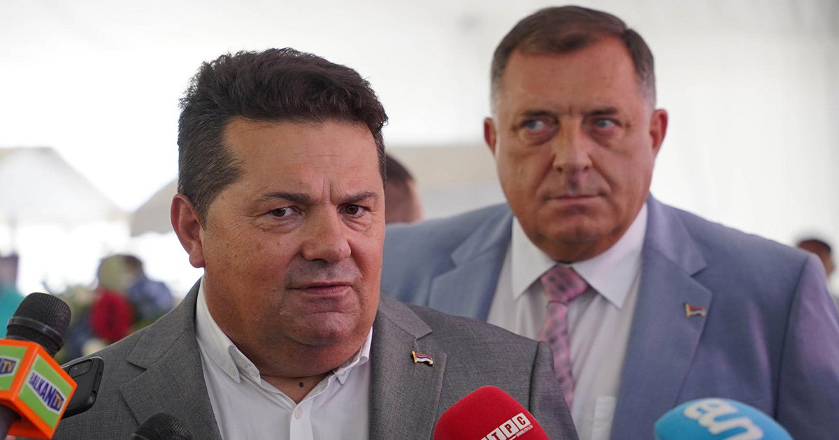 NENAD STEVANDIC I MILORAD DODIK