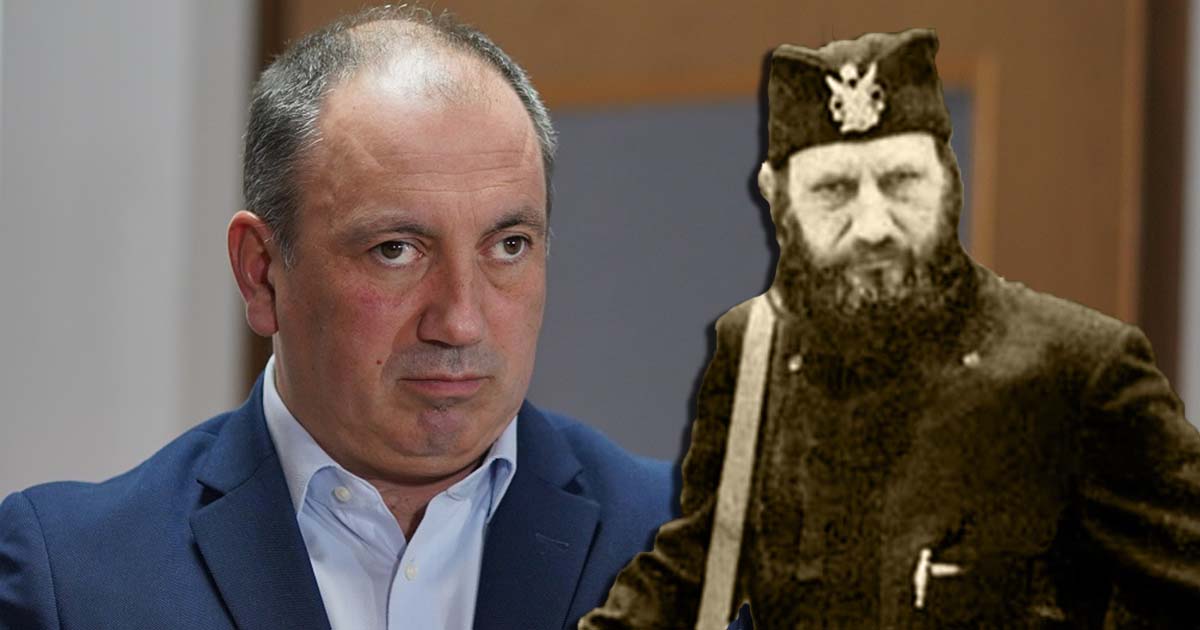 crnadak poplašen