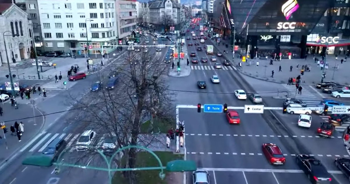 guzva sarajevo saobracaj marijin dvor