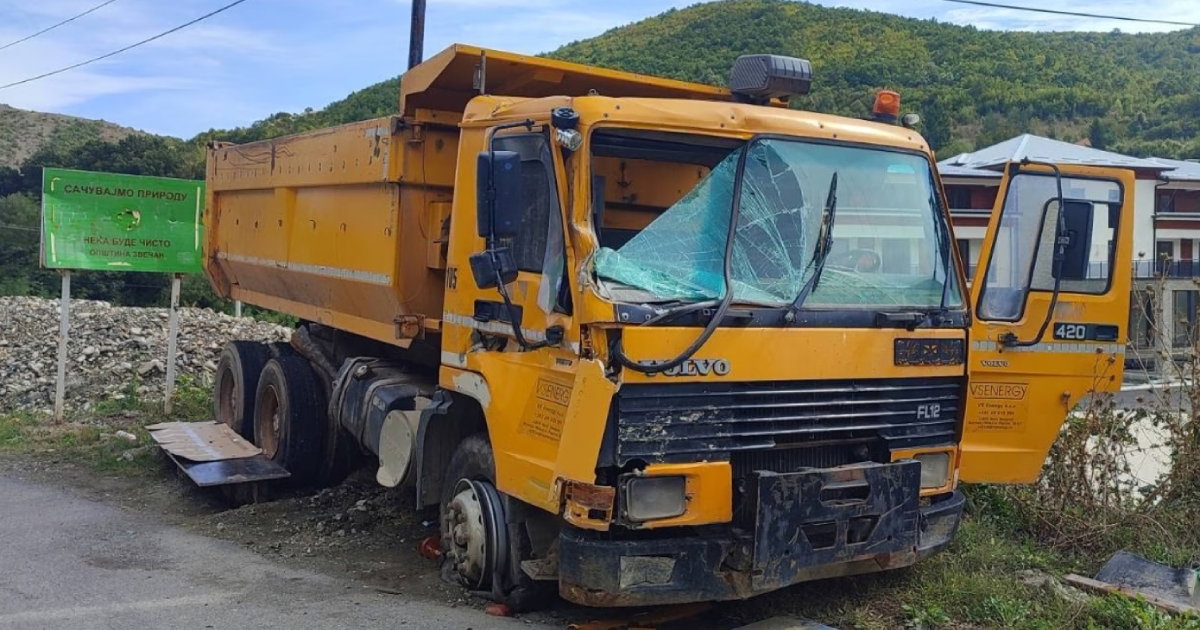 kamion barikada kosovo
