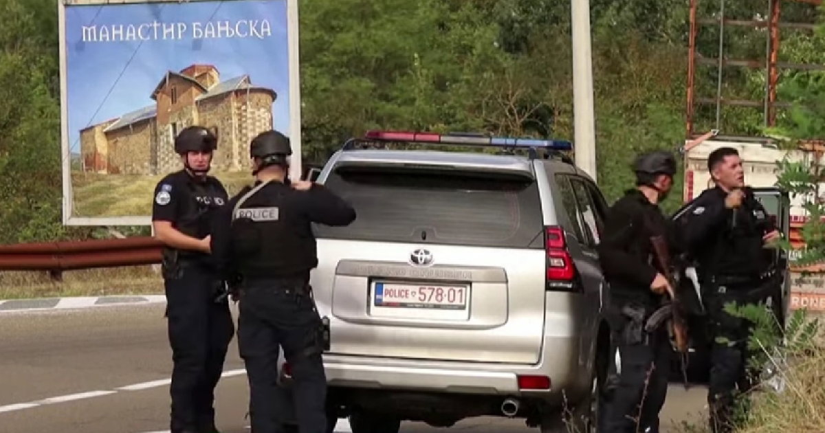 kosovksa policija zvecan policija