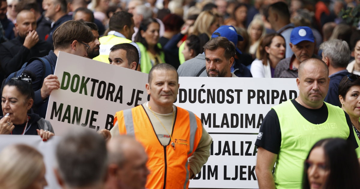 protest zdravstvo