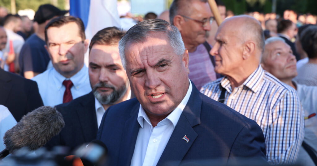 radovan viskovic istocno sarajevo protesti