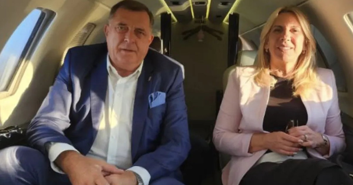 dodik cvijanovic avion