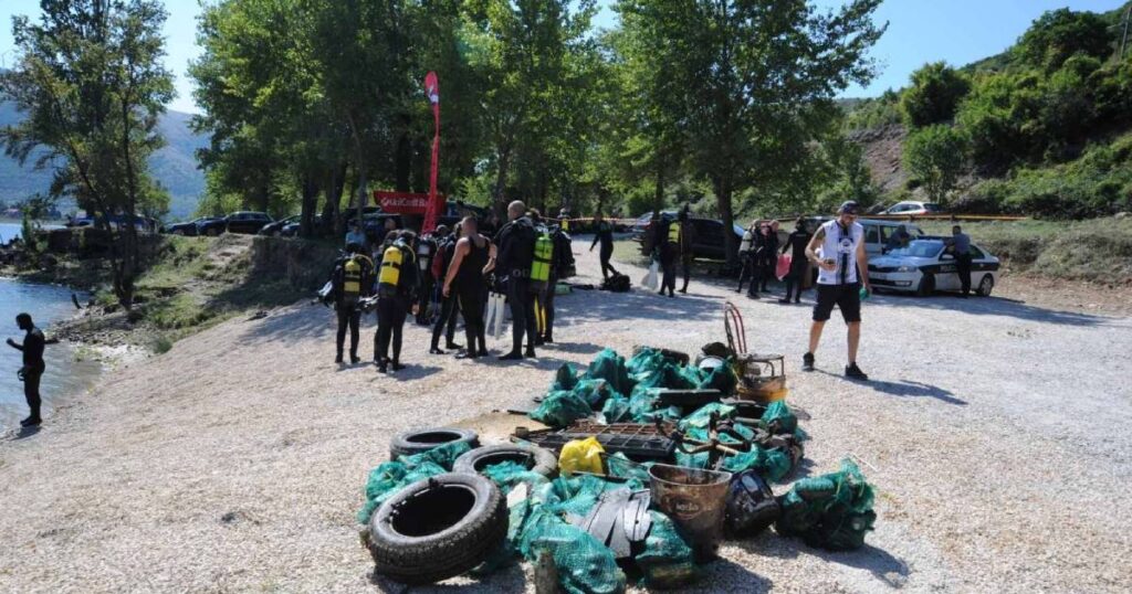 ronioci mostarsko jezero ciscenje