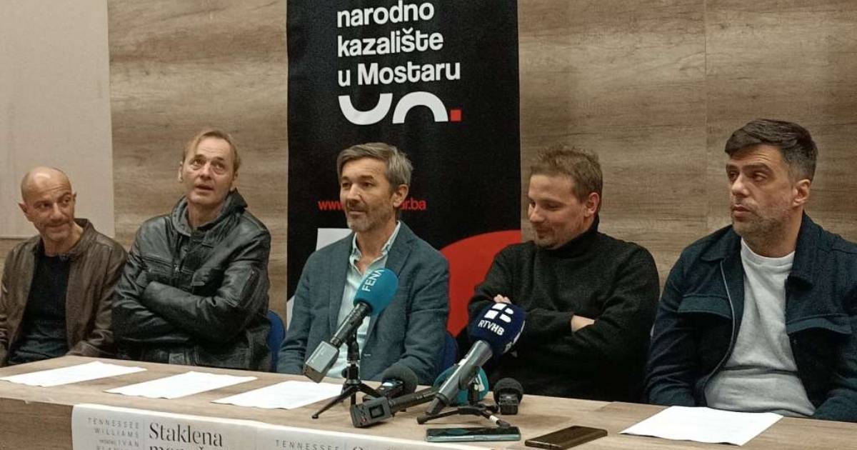 staklena menazerija press hnk mostar