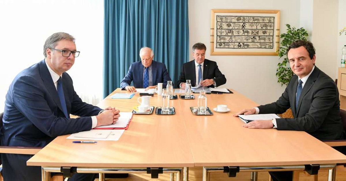 vucic kurti borrell lajcak